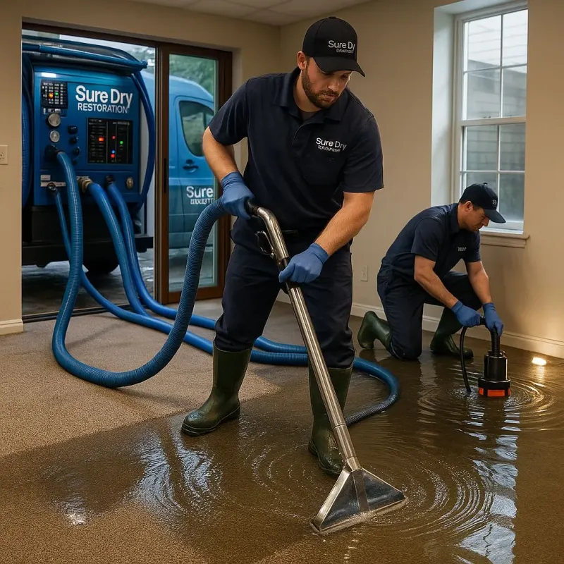 Water Extraction and Removal process in Harlowton, MT